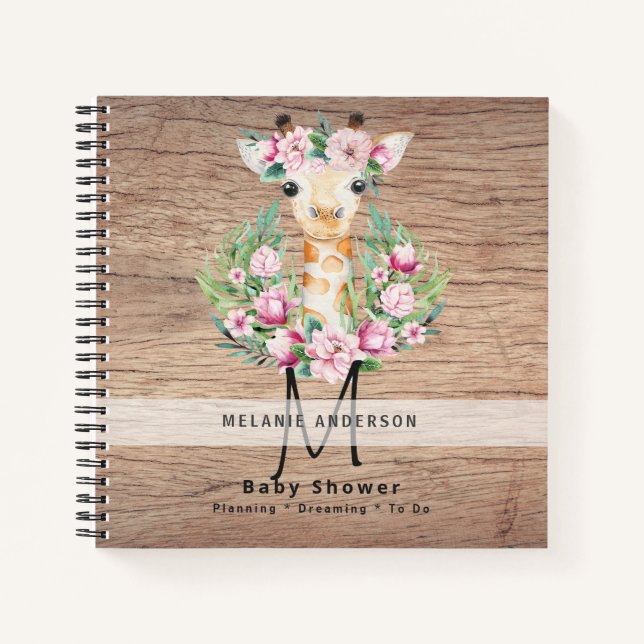 Journal du Carnet du planificateur de Baby shower  (Devant)
