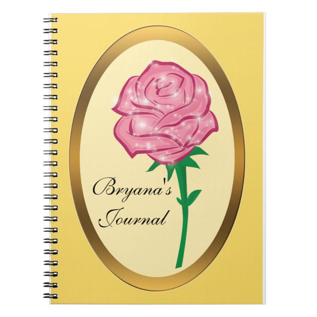 Journal du Rose de Parties scintillant enchaîné ro (Devant)