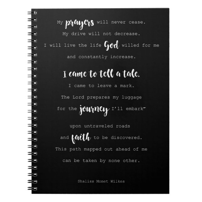 Journal éternel de prière (Devant)