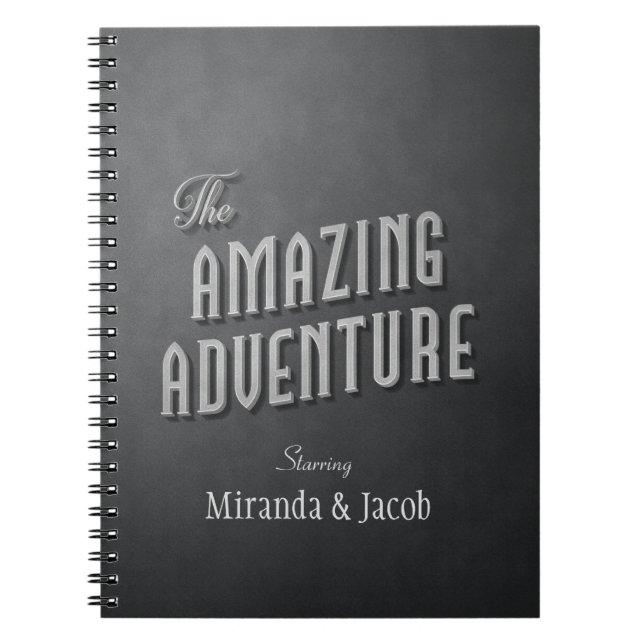 Journal extraordinaire personnalisé de voyage (Devant)
