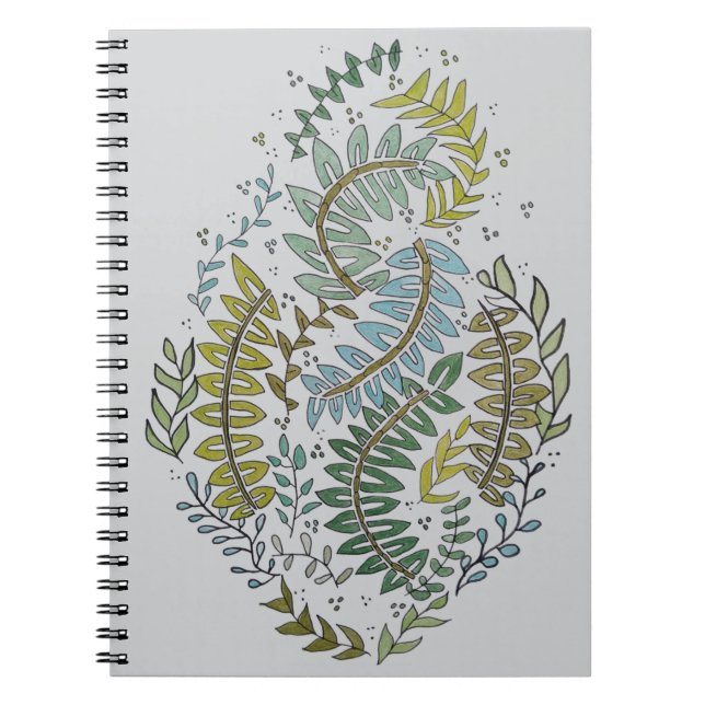 Journal Fern Leaf (Devant)