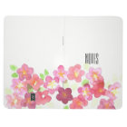 Journal floral assez rose