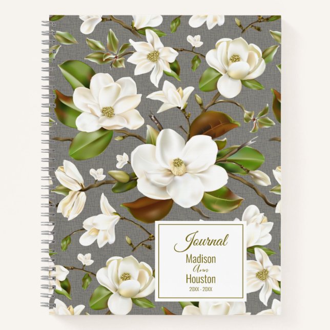 Journal Floral Magnolia (Devant)