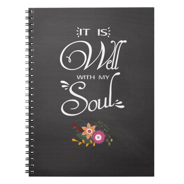 Journal Inspirant C'Est Bien Avec Mon Âme (Devant)