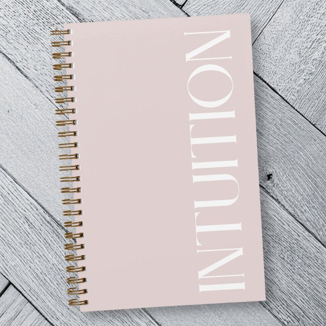 Journal "Intuition" En rose (Intuition Journal In Pink)