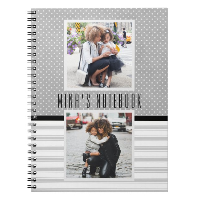 Journal Modèle photo customisé/ (Devant)