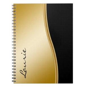 Journal moderne de carnet de monogramme