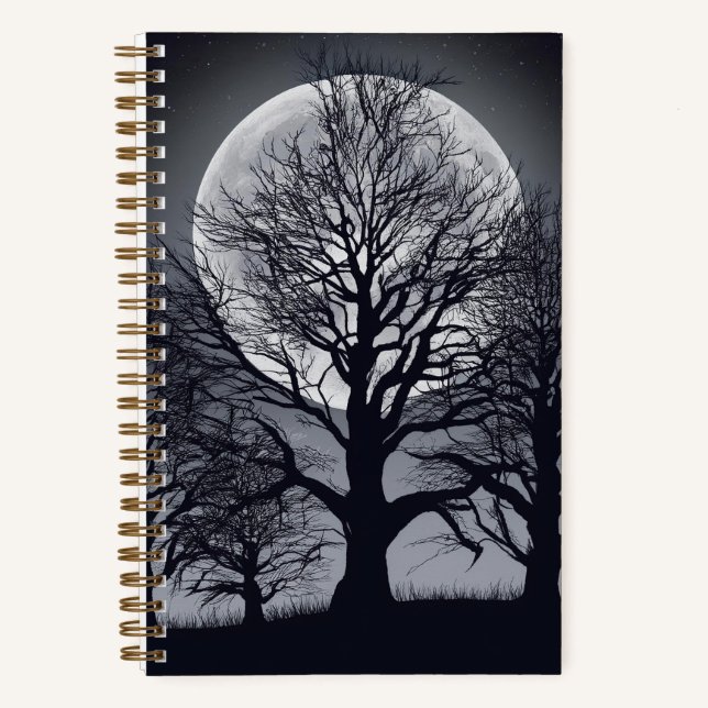 Journal "Moonlit Haunt" (Recto)