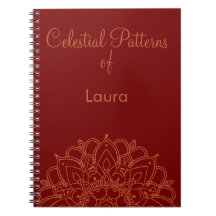 Journal Motif Celestial personnalisé