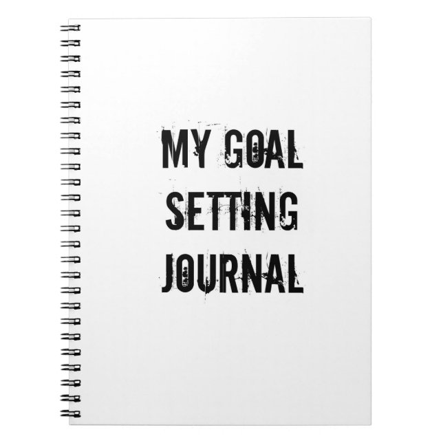 JOURNAL - MY GOALS (Front)