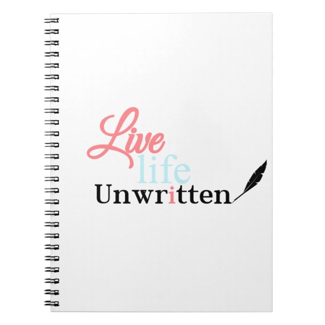 Journal non écrit de vie (Devant)