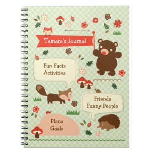 Journal Notebbok de région boisée