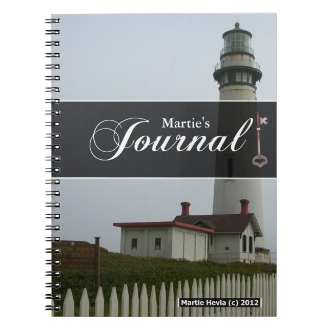 Journal Notebook - Lighthouse (Front)
