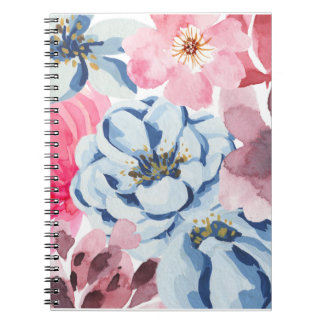 Journal/Notebook - Watercolor Floral Notebook