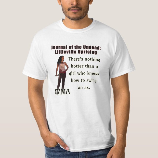 Journal of the Undead: EMMA Tshirt (Mens) (Front)