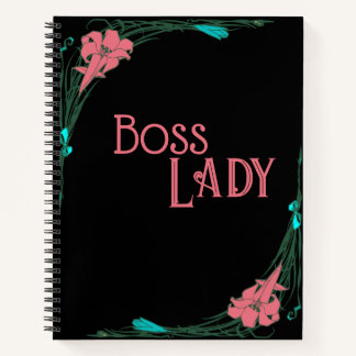 Journal personnalisable "Boss Lady"
