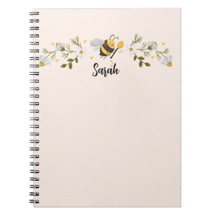 Journal personnalisé du nom de l'abeille