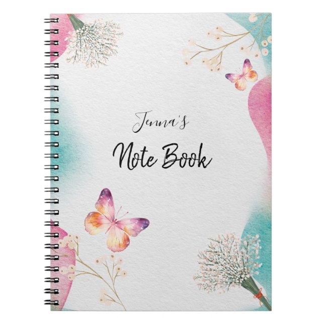 Journal personnalisé pour l'école, le travail et l (Devant)