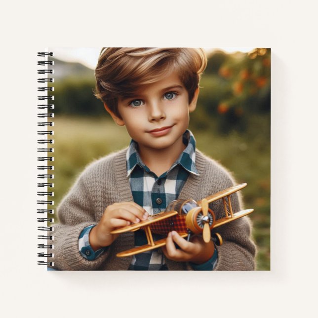 Journal photo personnalisé sur Ocean Blue (Devant)