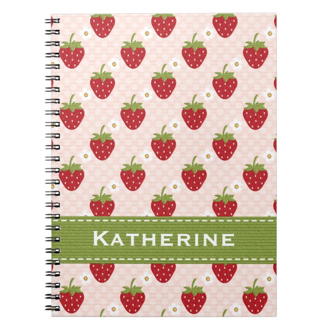 Journal rose de carnet de notes à spirale de (Devant)