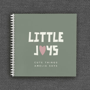 Journal souvenir personnalisé avec citations pour