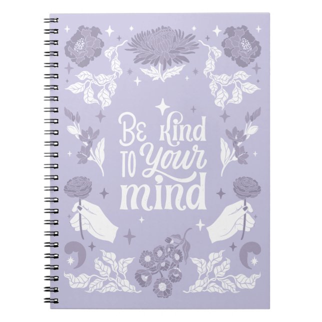 Journal "Soyez gentil avec votre esprit" (Devant)