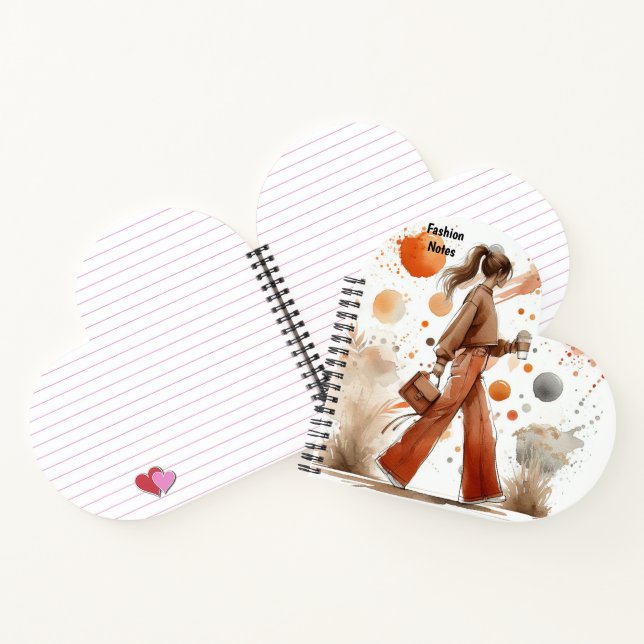 Journal tendance de la fille avec café (Intérieur)