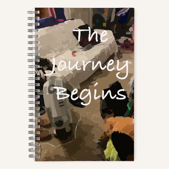 Journal The Journey Begins (Front)