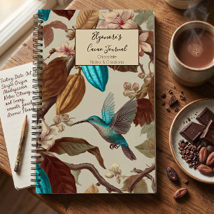 Journal Turquoise Cacao Colibri
