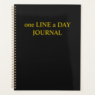 "Journal Une Ligne Par Jour : Journal Quotidien de