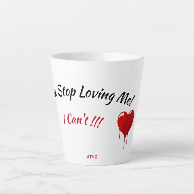 Journal Vampire TVD Latte Mug (Devant)