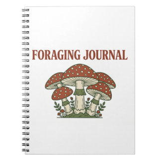 Journal vintage des champignons
