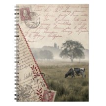 Journal vintage Elegance Cow Pasture