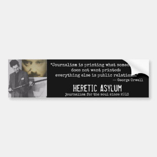 Journalism for the Soul Bumper Sticker