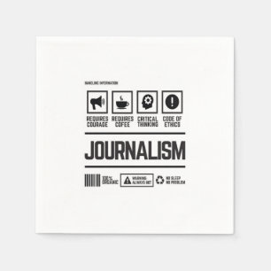 journalism napkin
