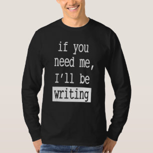 Journalist Typewriter Text Journalism Writer Colum T-Shirt