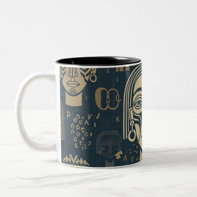 Journée de la femme Afrique café Mug (Gauche)
