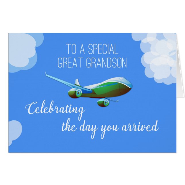 Journée de l'avion pour GRAND GRANDSON Adoption av (Devant horizontal)