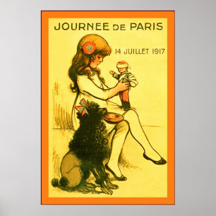 Journée de Paris ~ Poster Vintage français WW1