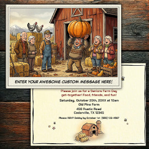Journée des Seniors à la Ferme Invitation