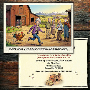 Journée des Seniors à la Ferme Invitation