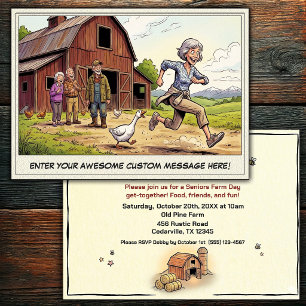 Journée des Seniors à la Ferme Invitation