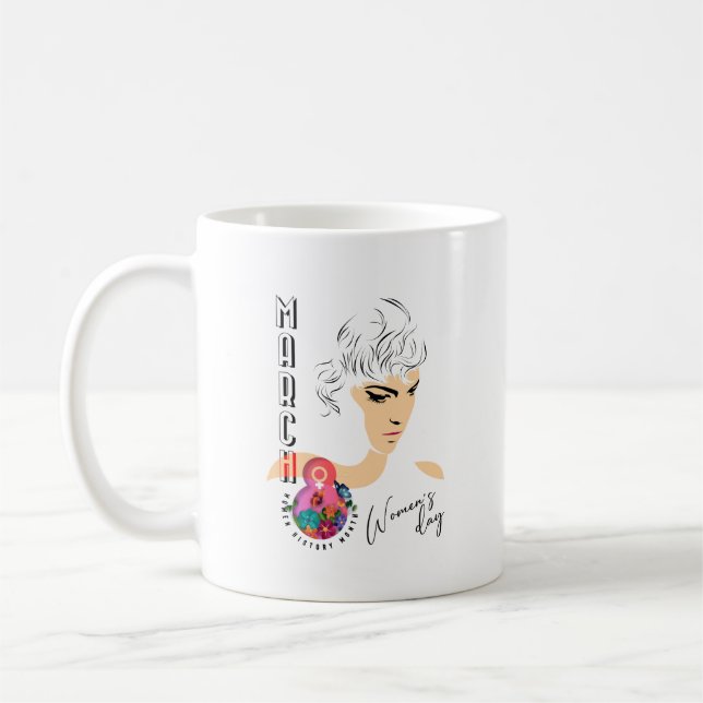 Journée internationale de la femme | Mug classique (Gauche)