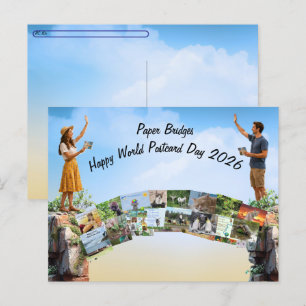 Journée mondiale de la carte postale - Conçue pour