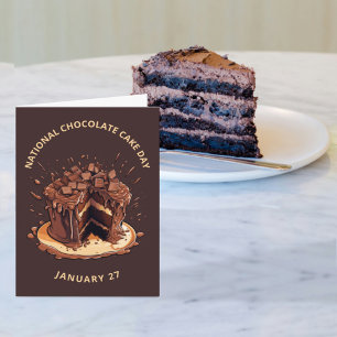Journée nationale décadente du gâteau au chocolat