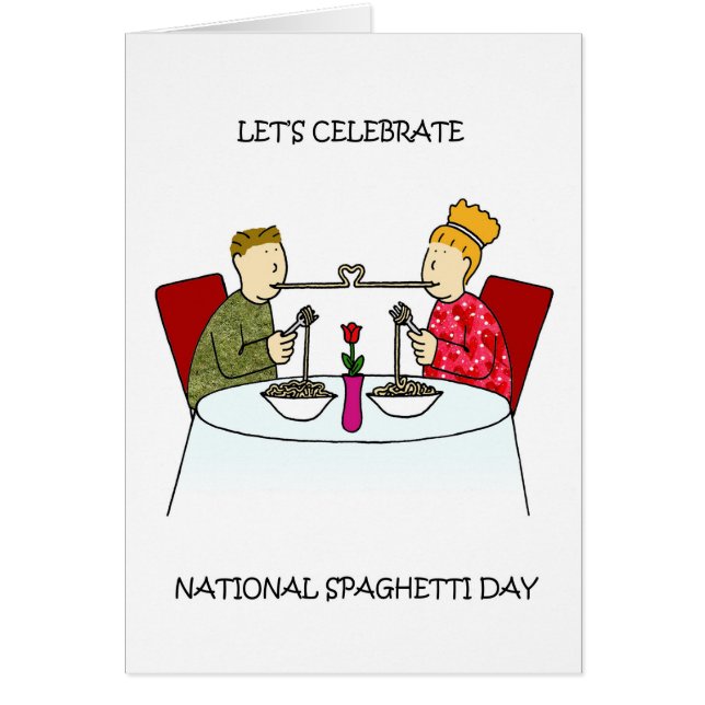 Journée nationale des spaghettis - 5 janvier (Devant)