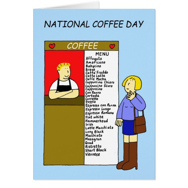 Journée nationale du café - 29 septembre (Devant)