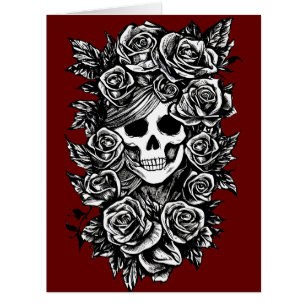 Journée Rose Du Crâne Féminin De L'Art Morte