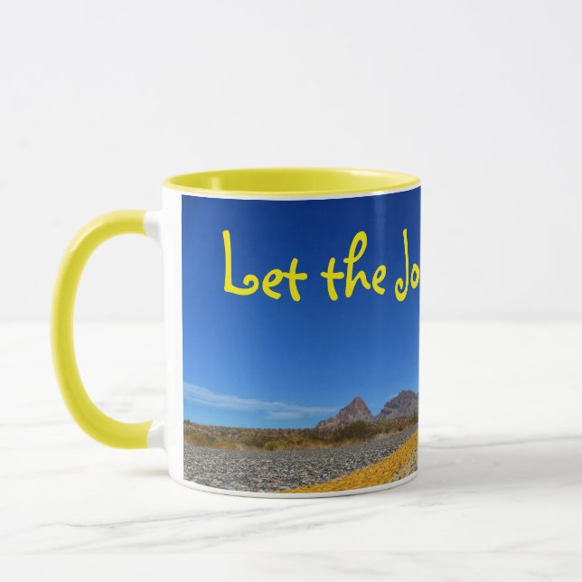 Journey Begins Mug (Left)