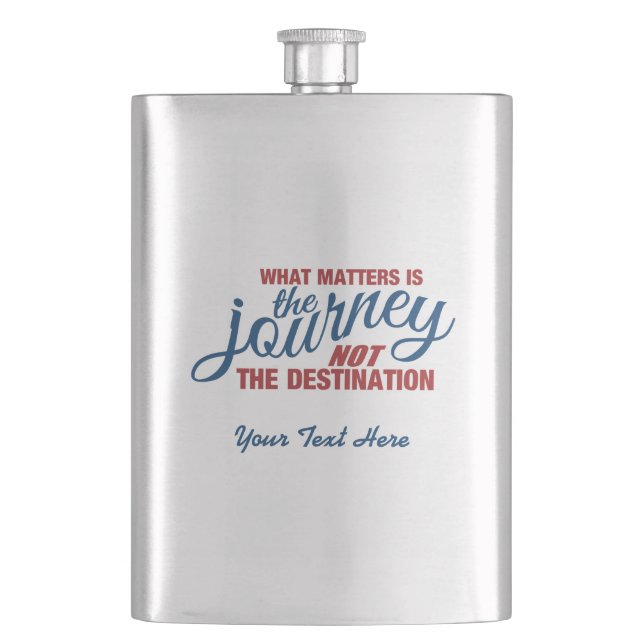 JOURNEY custom flask (Front)